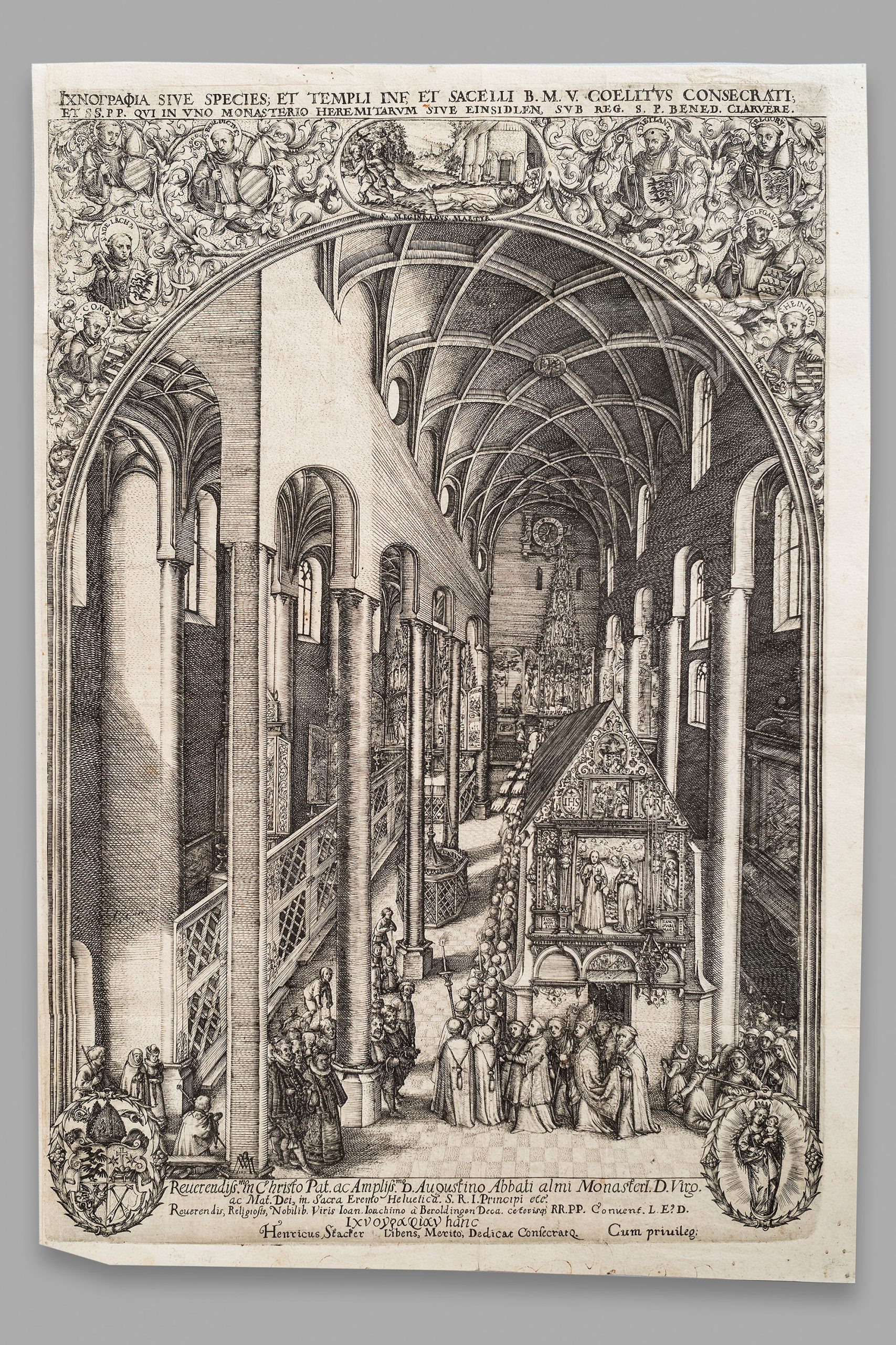 Die Gnadenkapelle unter dem spätgotischen Gewölbe von 1559